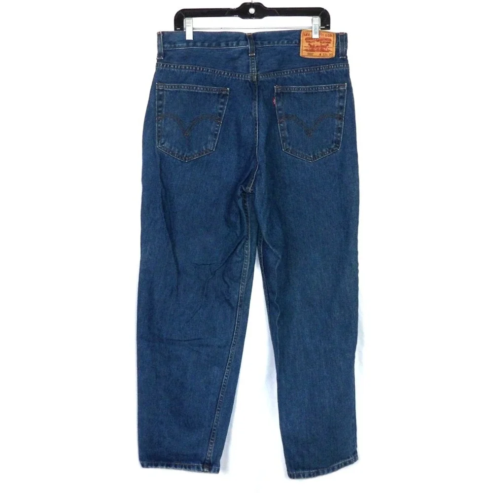 Levi's Medium Wash 100% Cotton Vintage 560 Comfort Fit Denim Jeans Men's 33 X 30